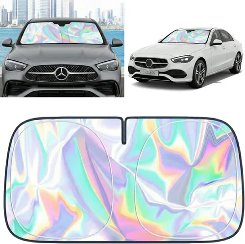 Vista 52 de Parasol para parabrisas BMW X1 E84 2016-2026 – Cubierta plegable para parabrisas X1 E84, accesorios para proteger el coche de los rayos del sol