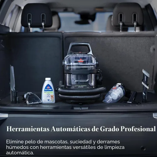 Vista 4 de BISSELL Little Green Auto Pro, herramientas automáticas de grado profesional y fórmula de limpieza incluida, 3909L
