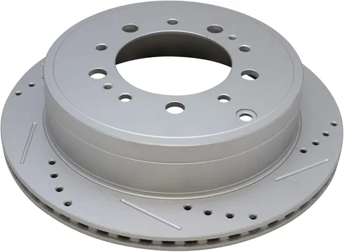 Vista 7 de TRQ Kit de pastilla de freno, pinza y rotor, con kit químico de cerámica compatible con Toyota Sequoia 2008-2015 Tundra 2007-2015