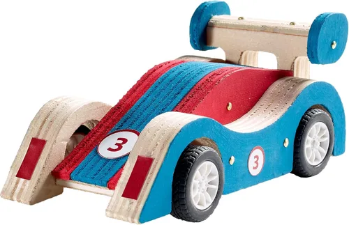 Vista 2 de Kit de madera STANLEY Jr. - Juego de artes y manualidades creativas para niños y adultos (coche deportivo de tracción trasera)