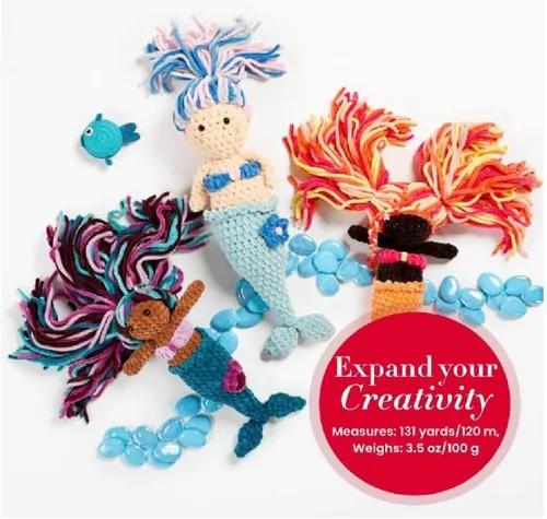 Vista 6 de Premier Yarns Parfait - Ovillo de felpilla grueso, 3.5 onzas, 6 unidades, peso súper voluminoso, paquete de 3 unidades con marcadores de puntada