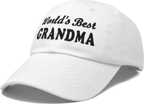 Vista 5 de DALIX Worlds Best Grandma Hat Gift Gorra de algodón bordado