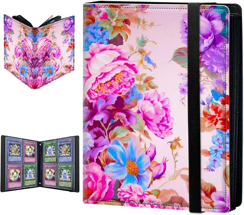 Vista 19 de Carpeta para tarjetas intercambiables, 4 bolsillos para tarjetas intercambiables, 160 bolsillos de doble cara, funda para tarjetas