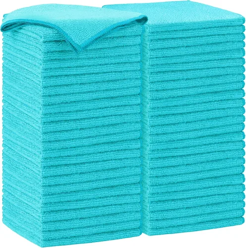 Vista 11 de AIDEA Paquete de 8 paños de limpieza de microfibra, toallas de microfibra suave para automóviles, trapos de limpieza absorbentes, sin pelusas, sin