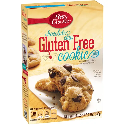Vista 13 de Betty Crocker Mezcla de galletas con chispas de chocolate sin gluten, 19 onzas (paquete de 6)