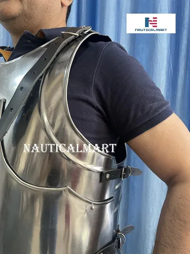 Vista 8 de NauticalMart Traje gótico de armadura, armadura de caballero medieval