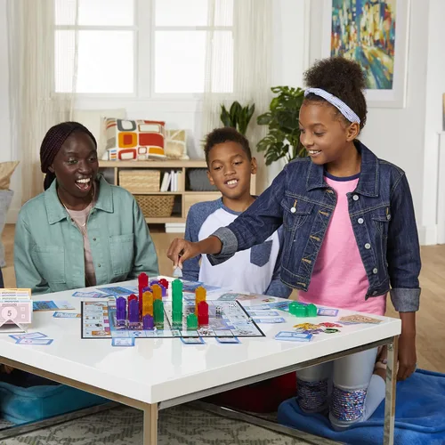 Vista 8 de Monopoly Builder - Juego de mesa, juego de estrategia, juego familiar, juegos para niños, juego divertido para jugar, juegos de mesa familiares
