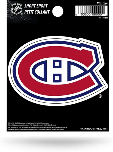 Vista 9 de Calcomanía deportiva corta de la NHL