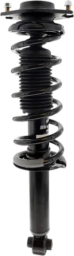 Vista 4 de KYB SR4469 Strut-Plus - Conjunto completo de unidad de esquina -puntal, montaje y resorte, negro
