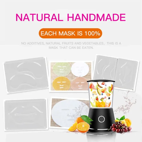 Vista 3 de Hozee Máquina para hacer cremas faciales, tratamiento facial, máquina para hacer mascarillas de frutas y verduras, máquina de mascarilla facial
