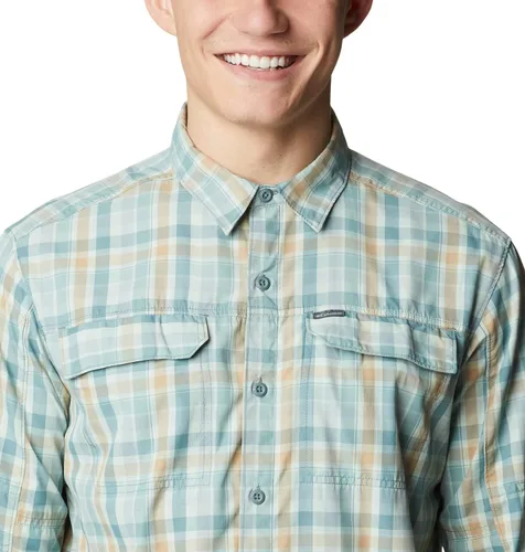 Vista 4 de Columbia Camisa de manga larga a cuadros Silver Ridge 2.0 para hombre