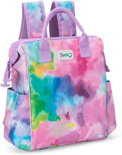 Vista 10 de Mochila enfriadora Swig Life Packi, enfriador aislado, bolsa de playa impermeable, 24 latas, enfriadores aislados livianos