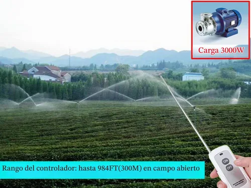 Vista 3 de Interruptor de control remoto de 12 V CC, interruptor de relé remoto inalámbrico de bajo voltaje 12V/24V/10A/20A/30A con alcance largo de 984 pies