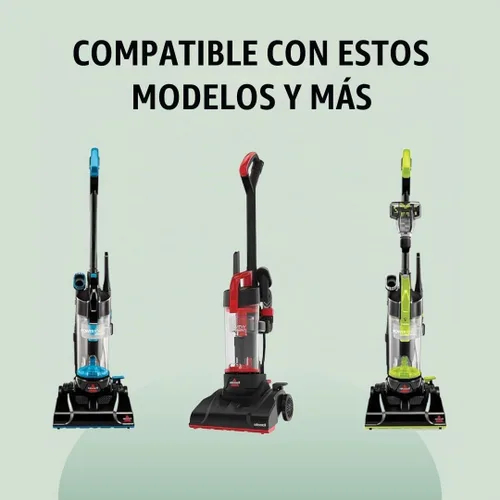 Vista 3 de Rollo de cepillo de repuesto para aspiradoras verticales compactas Bissell CleanView para Series 2112 3508 2690 1520 4362 OEM # 1606837