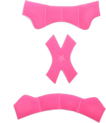 Vista 3 de Kit de almohadillas de espuma de acolchado interior para casco azul-rosa, esponja sellada, forro protector, acolchado de protección, tapete
