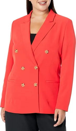 Vista 4 de The Drop Chaqueta Kurt de doble botonadura para mujer
