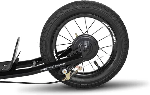 Vista 8 de JOYSTAR Patinete para niños de 5 a 9 años de edad, ruedas grandes de 12 pulgadas para niños, adolescentes y adultos, freno trasero y manubrio