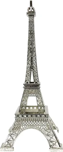 Vista 22 de allgala - Torre Eiffel decorativa elaborada en aleación de metal