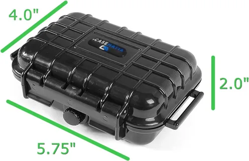 Vista 2 de CASEMATIX estuche de viaje impermeable compatible con dispositivos BlueDriver OBDII, incluye solo el estuche