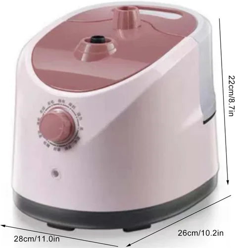 Vista 2 de Vaporizador para ropa de pie, 2000 W de tamaño completo potente vaporizador de ropa, tanque de agua de 1.8L para vaporizar arrugas, vaporizador