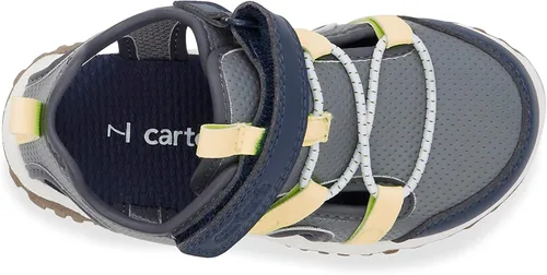 Vista 5 de Carter's Sandalia unisex Metheor2 para niños, Gris