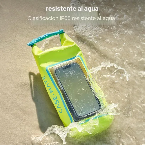 Vista 2 de Case-Mate Mini IP68 Bolsa De Cubo Impermeable (2L) - Citrus Splash