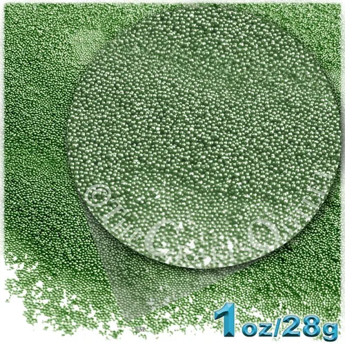 Vista 9 de The Crafts Outlet 1 oz = 0.99 oz Microperlas de plástico Nohole 0.024 in opaco marfil Peal