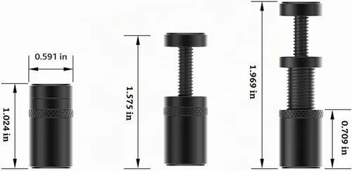Vista 2 de Soporte de Soporte de Tarjeta Gráfica GPU de Oddtone, Soporte de Soporte de Hundimiento de Tarjeta de Video, Soporte de GPU Antihundimiento, S Negro