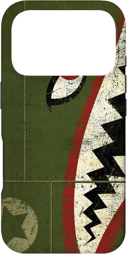 Vista 30 de WWII P-40 Fighter Plane Shark Mouth Warbird Nose Art Case for iPhone 17