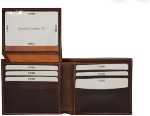 Vista 7 de Regalos de Navidad personalizados, cartera para hombres, billetera con nombre grabado, regalos del día del padre para papá y marido, cartera