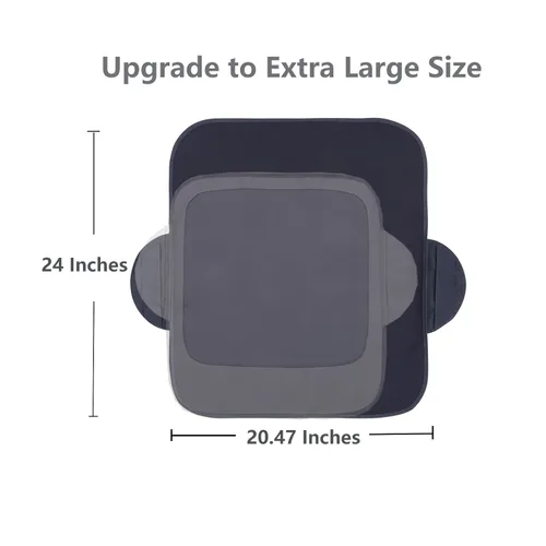 Vista 4 de WOMUMON Funda para silla elevadora extra grande, funda protectora para asiento elevador, respaldo antideslizante, impermeable, a prueba de aceite