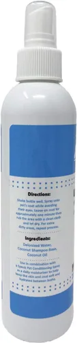 Vista 2 de Speak Pet Products Spray de baño natural sin agua, para perros, hipoalergénico sin perfume, 8 onzas