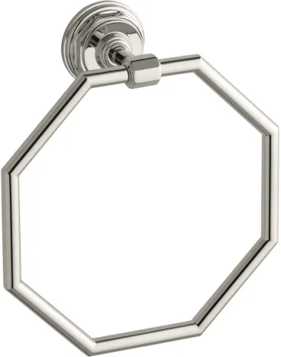 Vista 11 de KOHLER K-13112-CP Pinstripe - Toallero de baño, cromo pulido