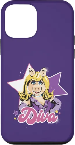 Vista 16 de Funda para iPhone 16 Disney The Muppets Miss Piggy Diva Retrato