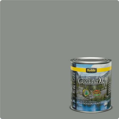 Vista 165 de Rodda Paint CASCADIA XL - Pintura satinada e imprimación para exteriores en uno, cuarto de galón, ancla