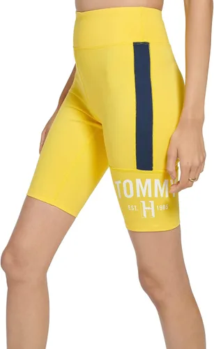 Vista 2 de Tommy Hilfiger Pantalón corto de bicicleta con banda elástica para mujer
