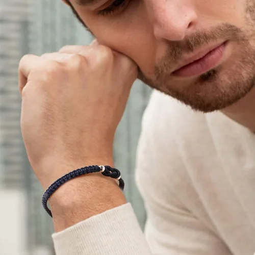 Vista 18 de Pulseras hechas a mano, pulseras para mujeres y hombres, pulsera ajustable con inicial, regalos de joyería para mamá, esposa, novia, ella, amigos