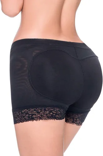 Vista 2 de KIWI RATA - Bragas de encaje acolchadas para mujer sin costura levanta glúteos