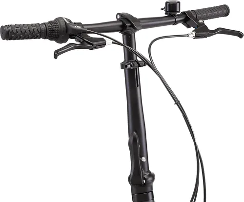 Vista 4 de Schwinn Adapt U Bicicleta plegable, ruedas de 20 pulgadas, 7 velocidades, azul acero