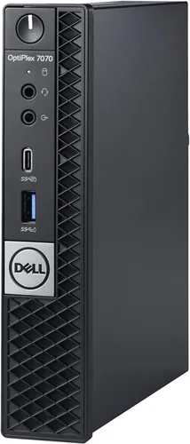 Vista 5 de Dell OptiPlex 7070 Business Micro computadora de escritorio, Intel Octa-Core i7 9700T hasta 4.3GHz, 32 GB DDR4 RAM, 1 TB PCIe SSD, WiFi 802.11AC