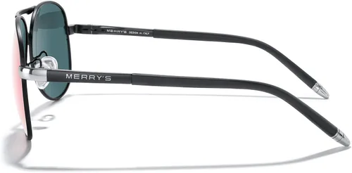 Vista 22 de MERRY'S, UV400 S8513, gafas de sol polarizadas para conducir, marco irrompible, para hombre.