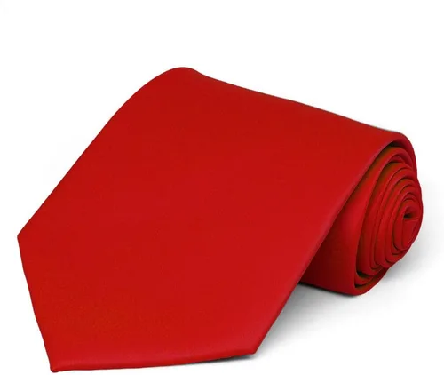 Vista 452 de tiemart Corbata de color sólido para hombre Longitud estándar