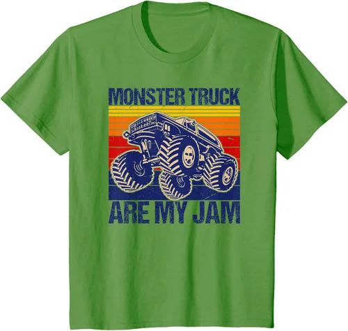Vista 15 de Monster Truck Are My Jam For Monster Truck Lovers - Camiseta para hombres y niños, Blanco