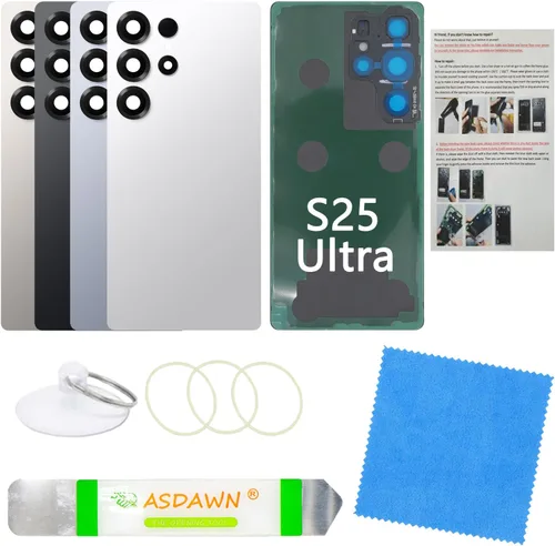 Vista 86 de Para Galaxy Note 8 SM-N950 All Carriers Reemplazo de cristal del panel Cinta preinstalada + lente de cámara preinstalada + kit de herramientas