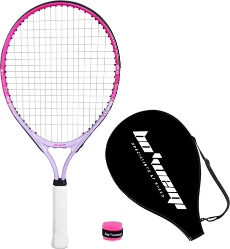 Vista 9 de bo'weiqi Raqueta de tenis para niños de 17"-25" para edades de 2-12 años, raqueta de tenis juvenil ligera para niñas y niños, deportes al aire