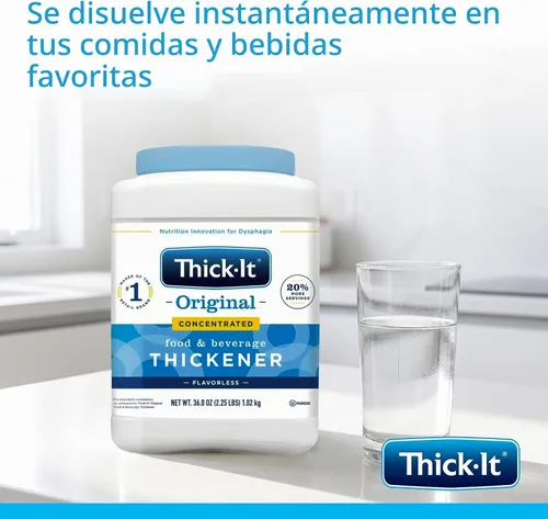 Vista 6 de Thick-It 2 Bebidas instantáneas, concentradas, 36 onzas