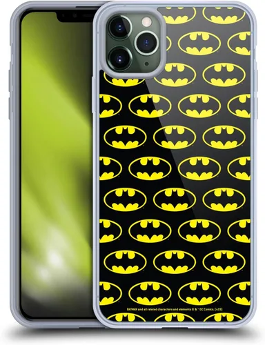 Vista 201 de Head Case Designs Funda de gel con licencia oficial de Batman DC Comics Bat Signal Logos [protección de grado militar] compatible con Apple iPhone 7