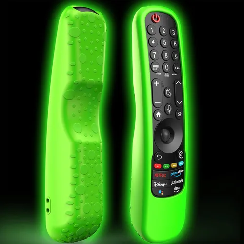 Vista 9 de Funda para LG Magic Remote 2021-2024, funda de silicona para LG Smart TV Remote Control MR24GN MR23GA MR22GA AN-MR21GA, color azul oscuro Azul