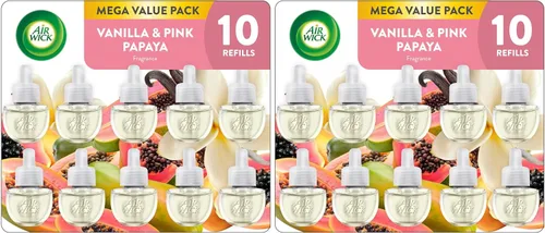 Vista 13 de Air Wick Repuesto de aceite perfumado para enchufar, 2 unidades, Paradise Retreat, ambientador, aceites esenciales