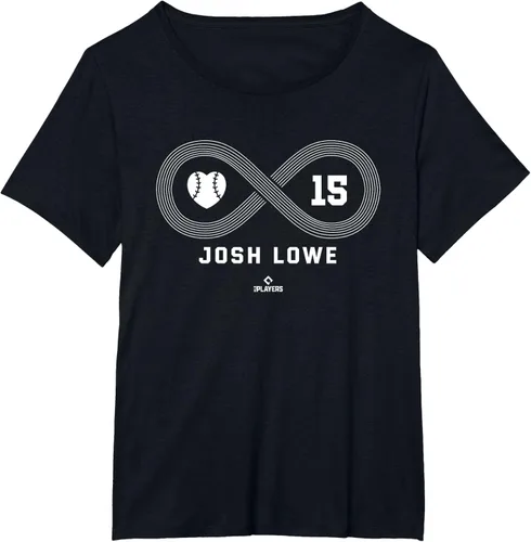 Vista 11 de Camiseta Infinite Love Josh Lowe Tampa Bay MLBPA, Negro